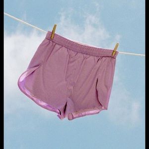 NWOT Girlfriend Collective S Lilac Gazelle Shorts